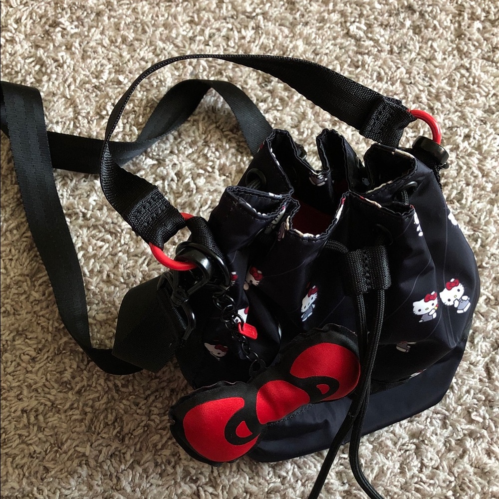 Hello Kitty Black and Red Crossbody Bag - Picture 10 of 10